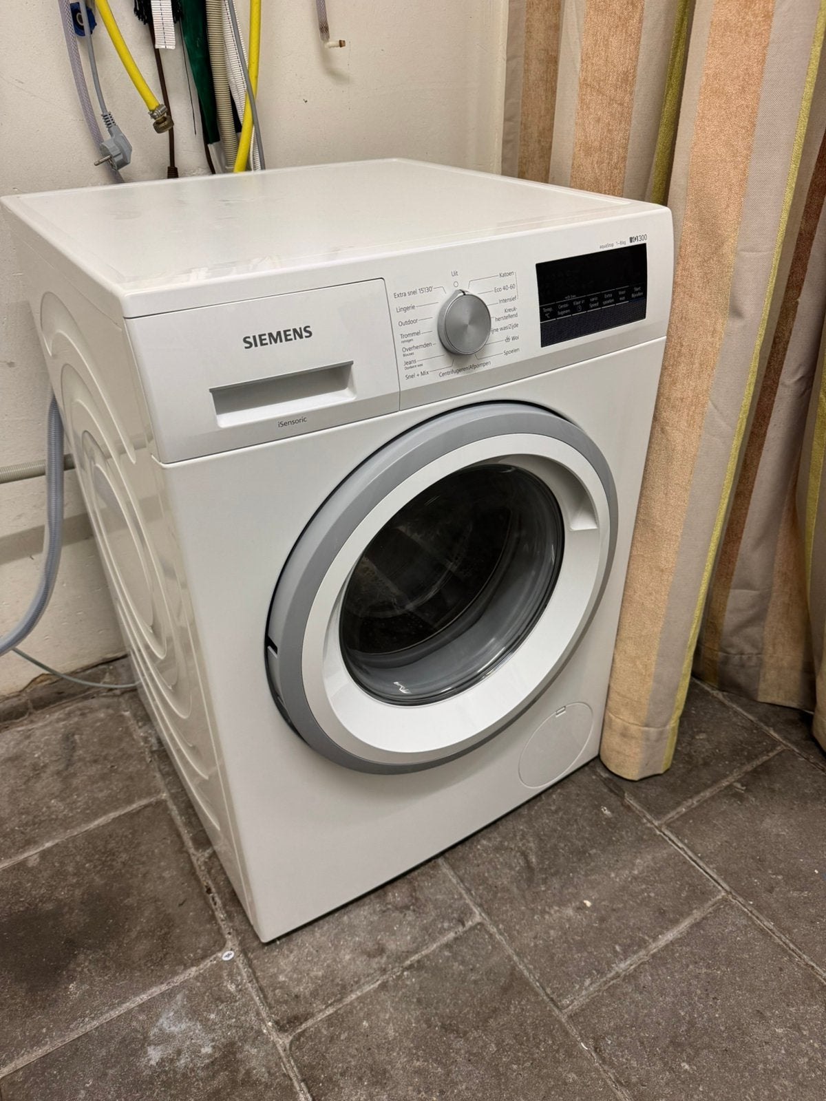 A+++ Wasmachine | Siemens | 8KG | 1400T | Schoon en Goed, Ophalen, 1200 tot 1600 toeren, Gebruikt, Minder dan 85 cm