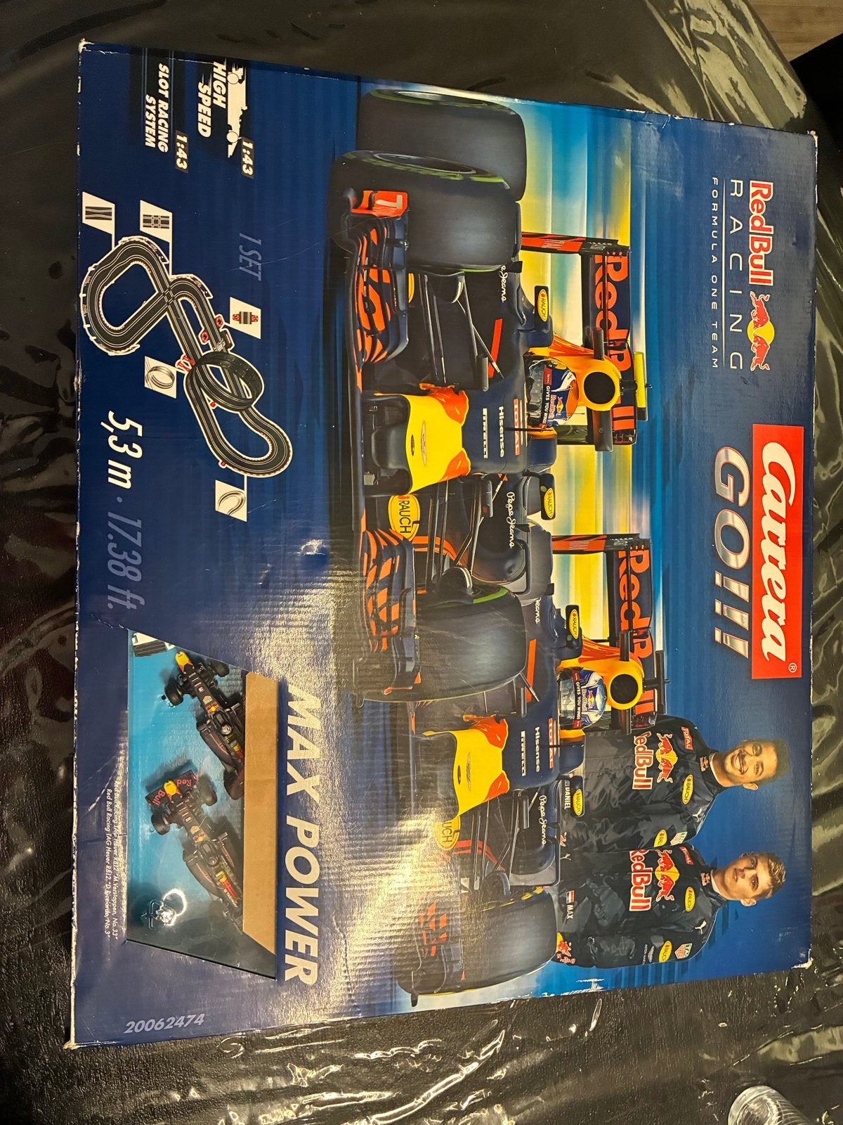 Carrera GO!!! Max Power Red Bull Racing Racebaan, Kinderen en Baby's, Ophalen, Racebaan, Carrera, Zo goed als nieuw