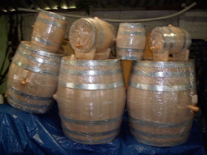 Eiken wijnvaten voor wijn, whiskey en destillatie, Ophalen of Verzenden, Nieuw, Overige gebieden, Overige typen