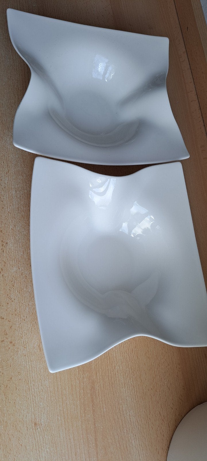 Villeroy & Boch NewWave schalen - set van 2, Ophalen, Villeroy & Boch, Modern, Porselein