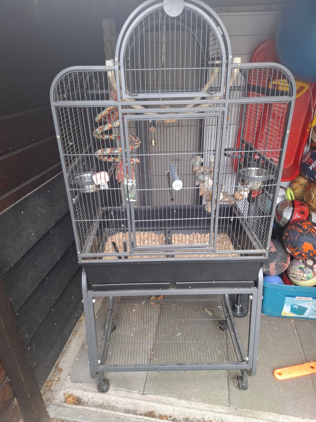 vogelkooi montana, Dieren en Toebehoren, Ophalen, Metaal, Vogelkooi