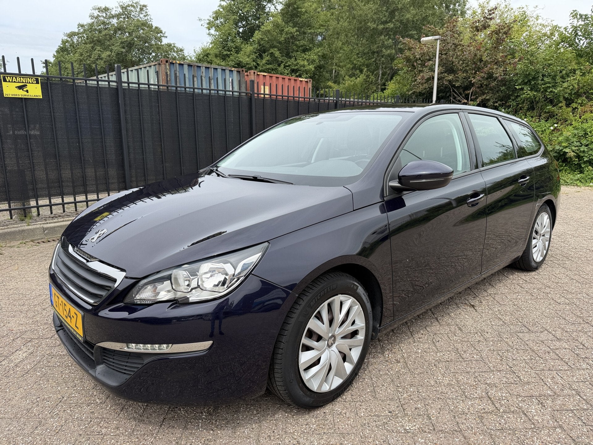 Peugeot 308 SW 1.2 PureTech Blue Lease Navi/Clima/Cruise/PDC, Auto's, Voorwielaandrijving, Stof, Gebruikt, 1199 cc
