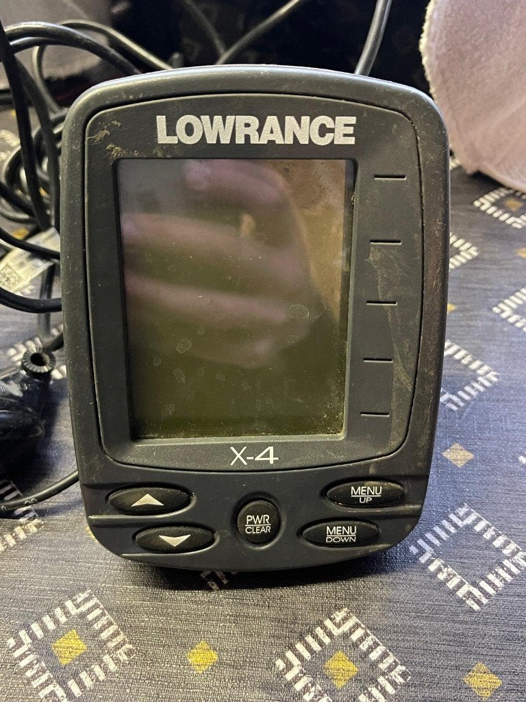 Lowrance X-4 dieptemeter., Watersport en Boten, Ophalen of Verzenden, Gebruikt
