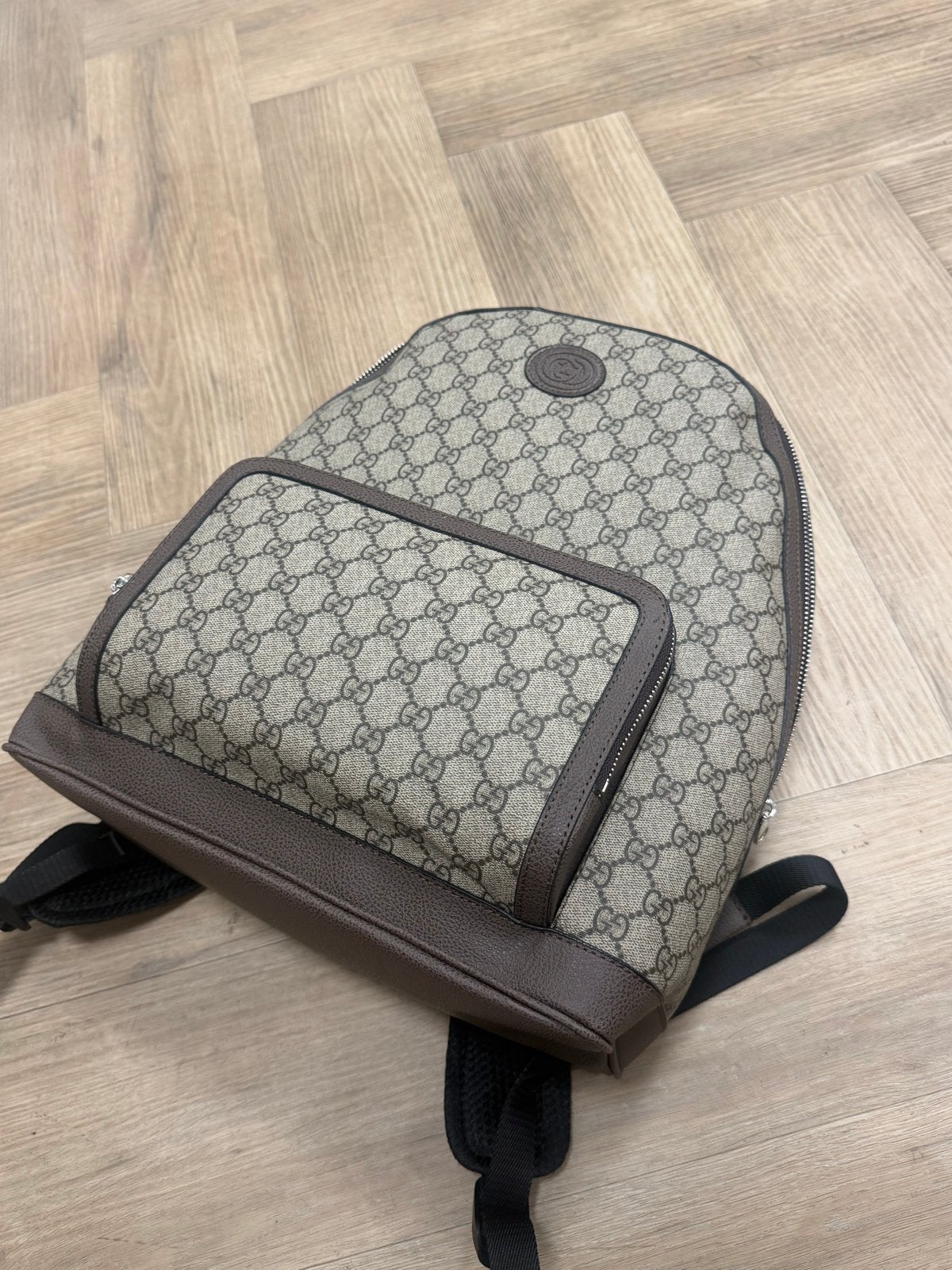 Gucci Rugtas, Overige merken, 25 tot 40 cm, Ophalen of Verzenden, Zo goed als nieuw