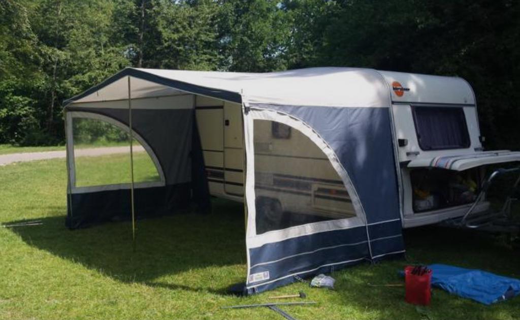 Megacamp Panorama T13 luifel – compleet en netjes, Ophalen, Gebruikt