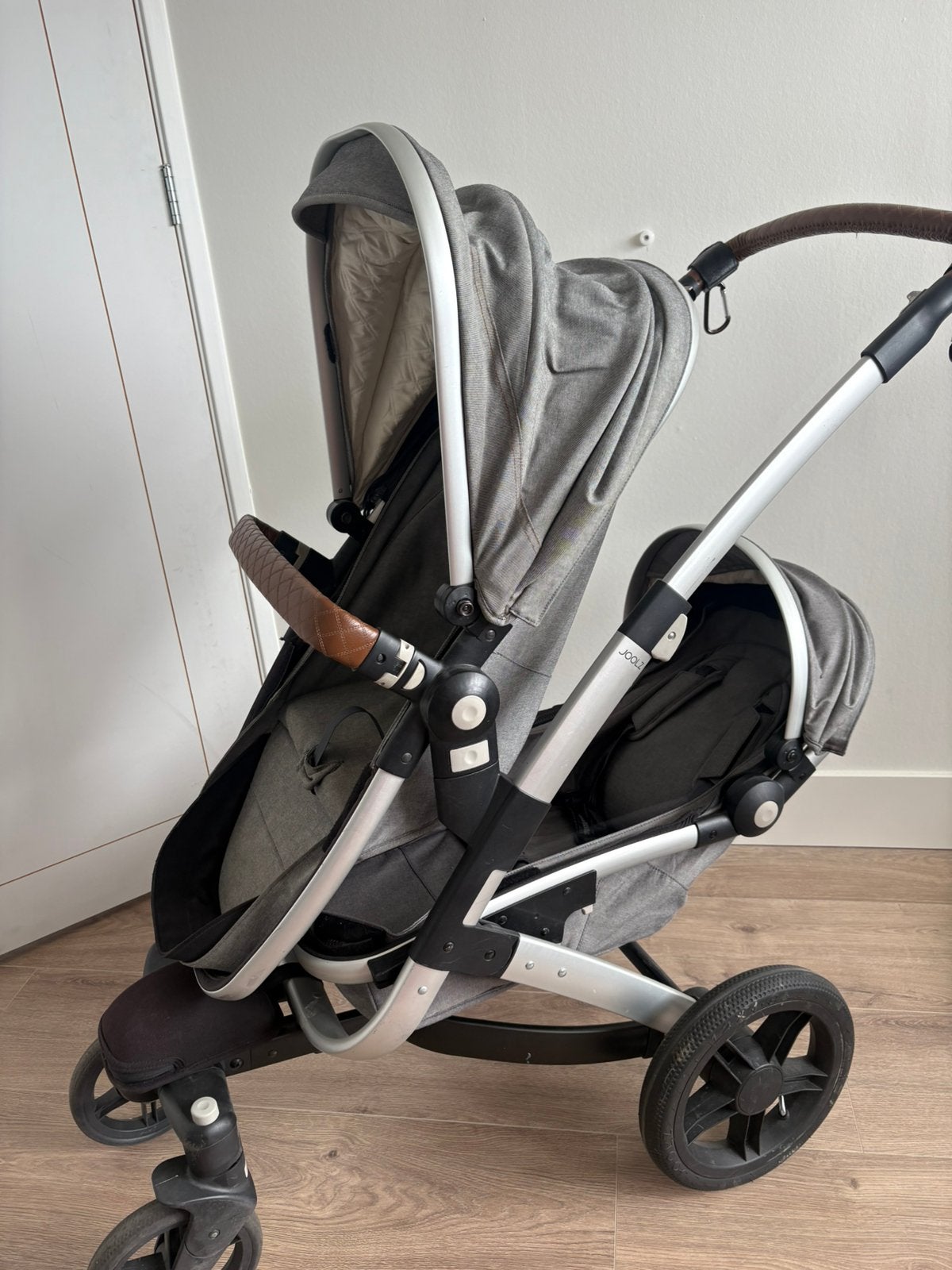 Joolz kinderwagen COMPLEET, Kinderen en Baby's, Kinderwagens en Combinaties, Zo goed als nieuw, Combiwagen, Verstelbare duwstang