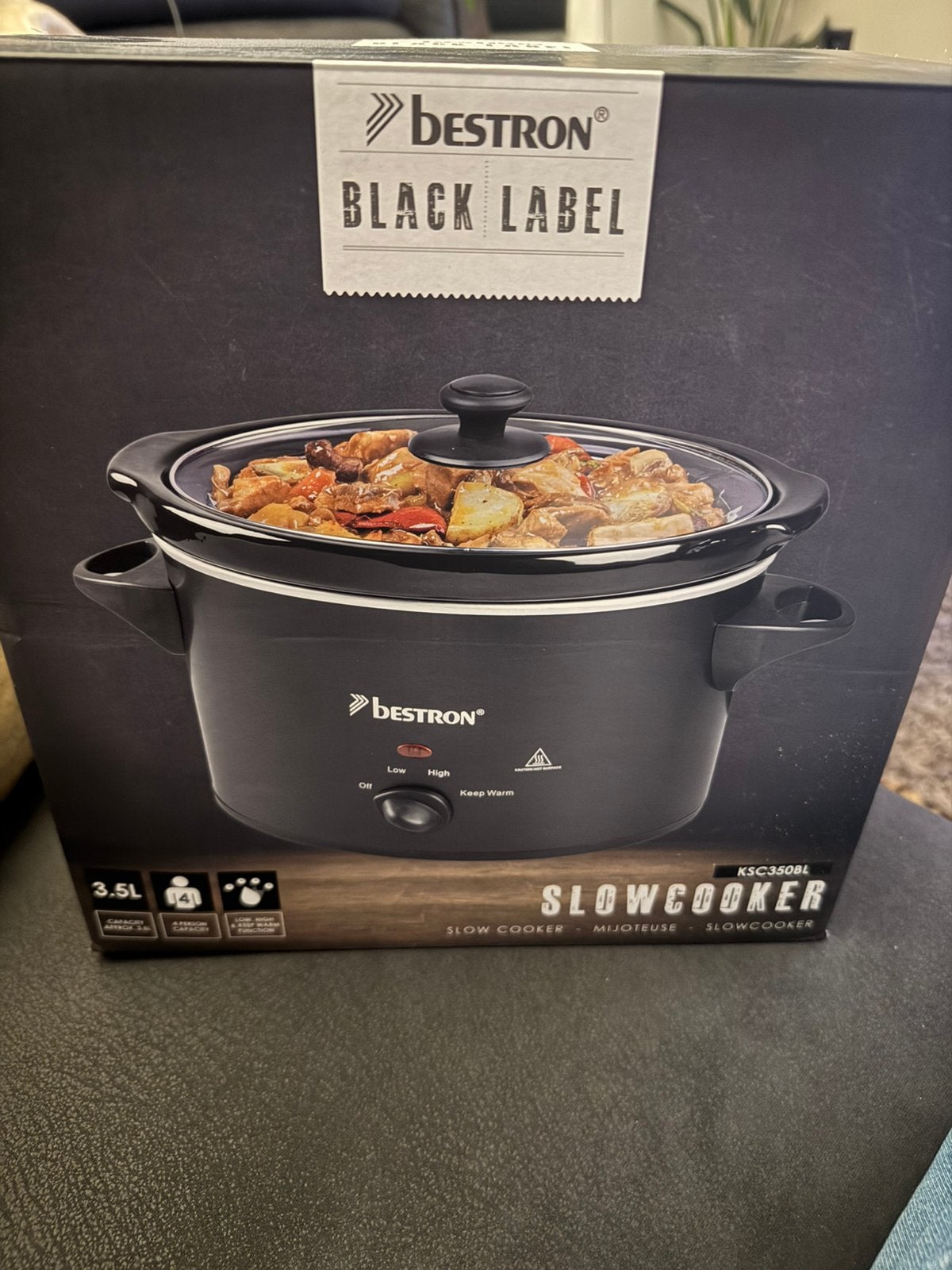 Bestron slowcooker nieuw, Ophalen, Vaatwasmachinebestendig, Nieuw