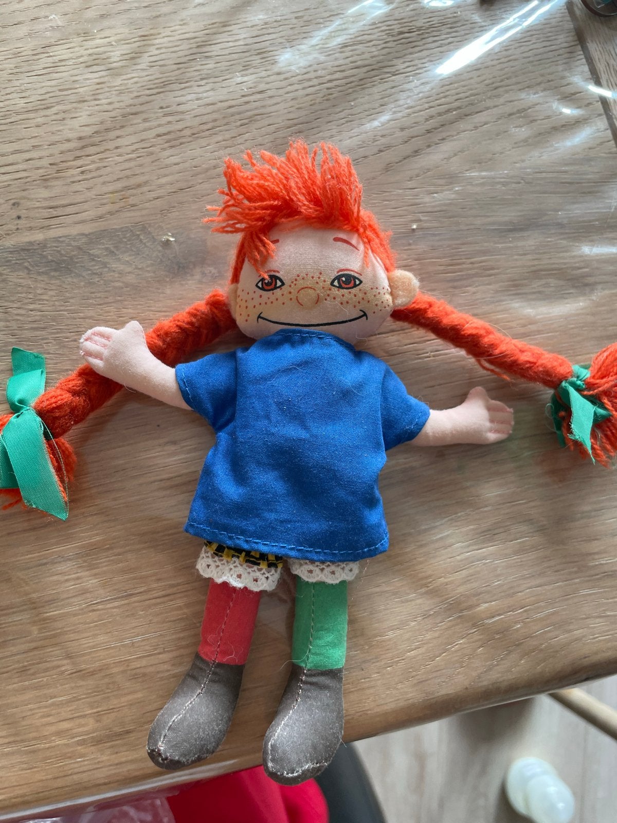 Pippi Langkous knuffelpop - Zo goed als nieuw, Verzenden, Zo goed als nieuw, Jongen of Meisje