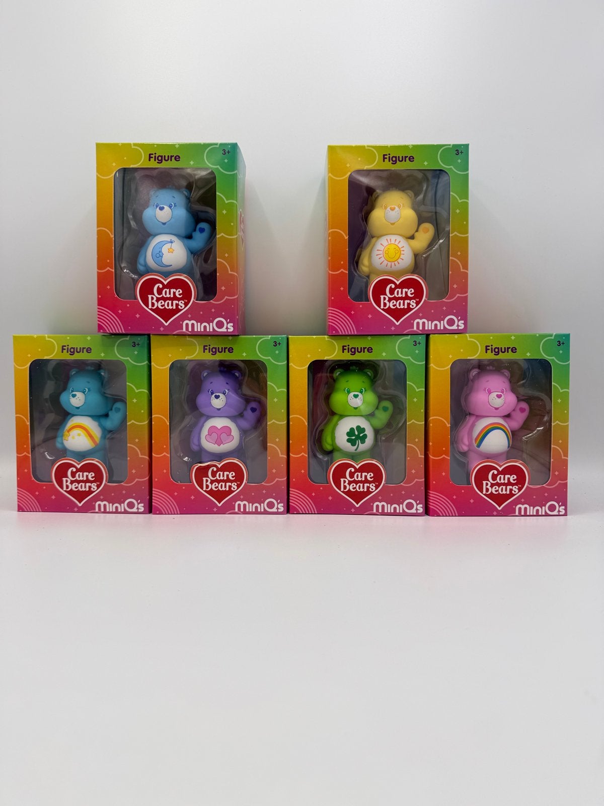 Care Bears MiniQ's Figuren - Complete Set van 6, Ophalen of Verzenden, Nieuw
