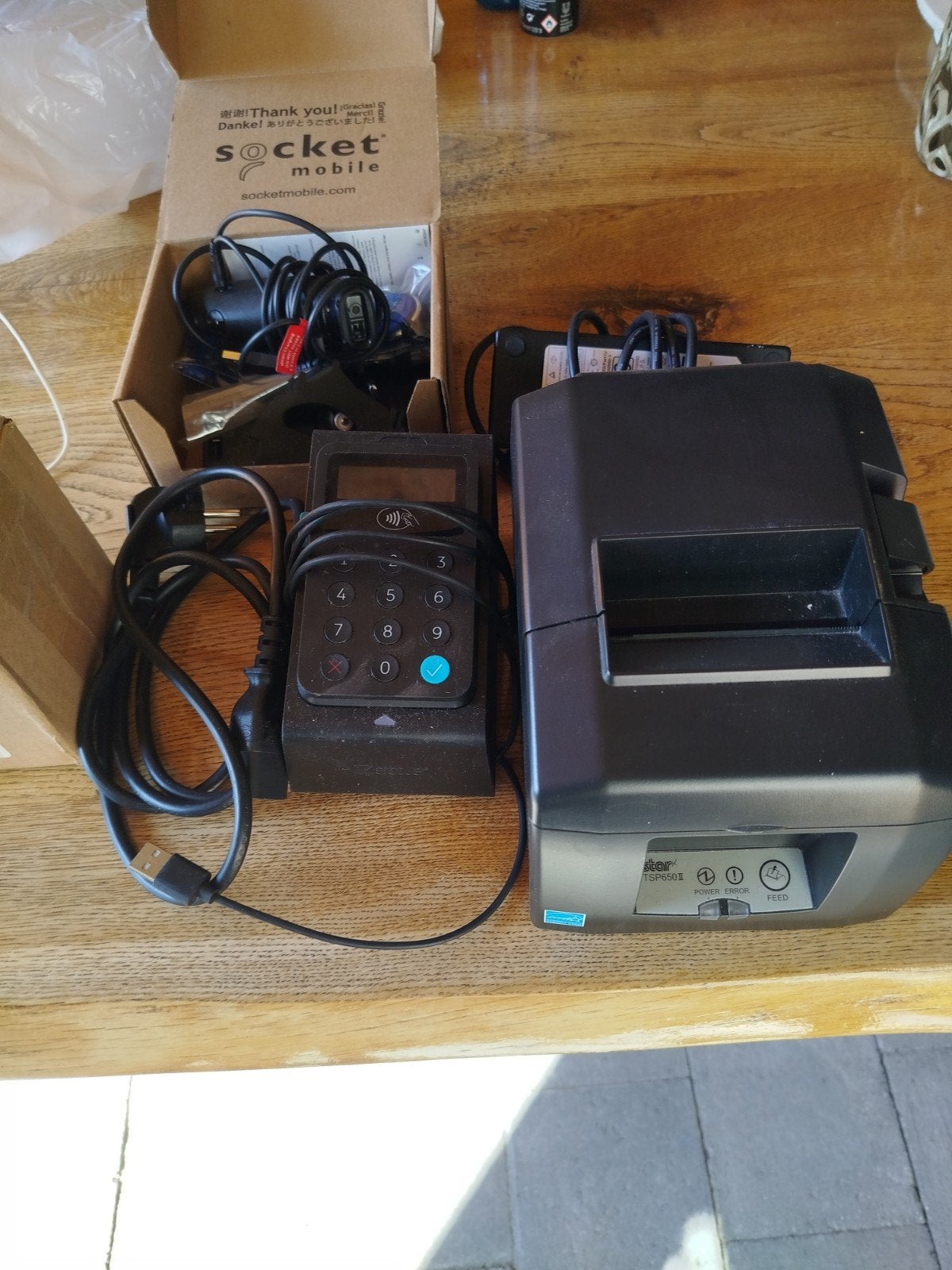 Izettle  systeem pinapparaat binnen printer pinnen draadloos, Ophalen of Verzenden