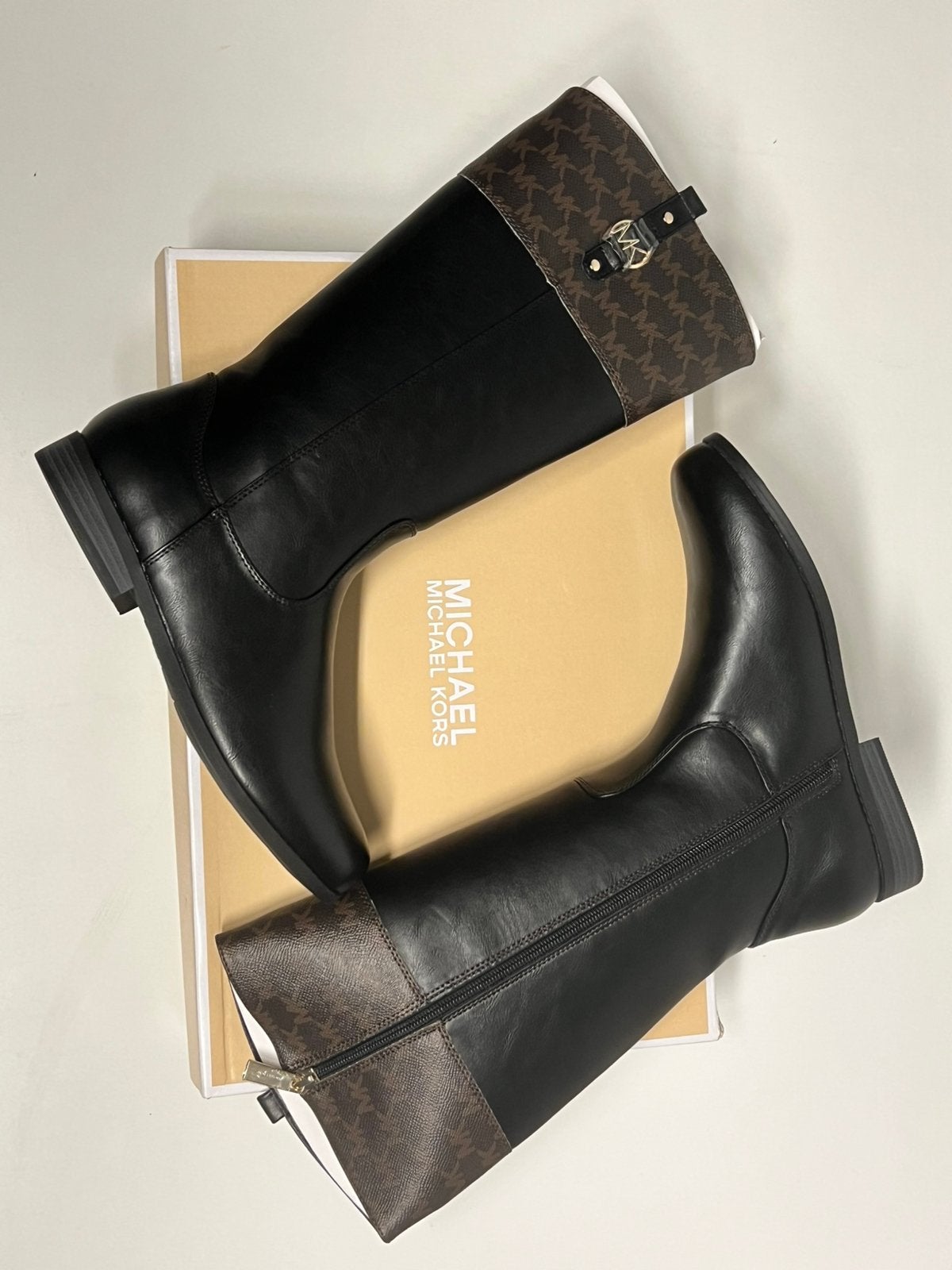 Michael Kors laarzen, Ophalen, Nieuw, Zwart, Hoge laarzen
