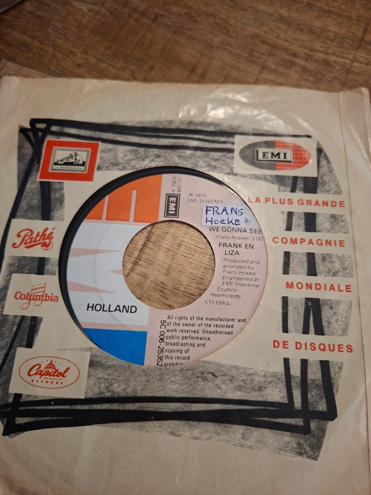 frank en liza  / we gonna see, Ophalen of Verzenden, Gebruikt, Pop