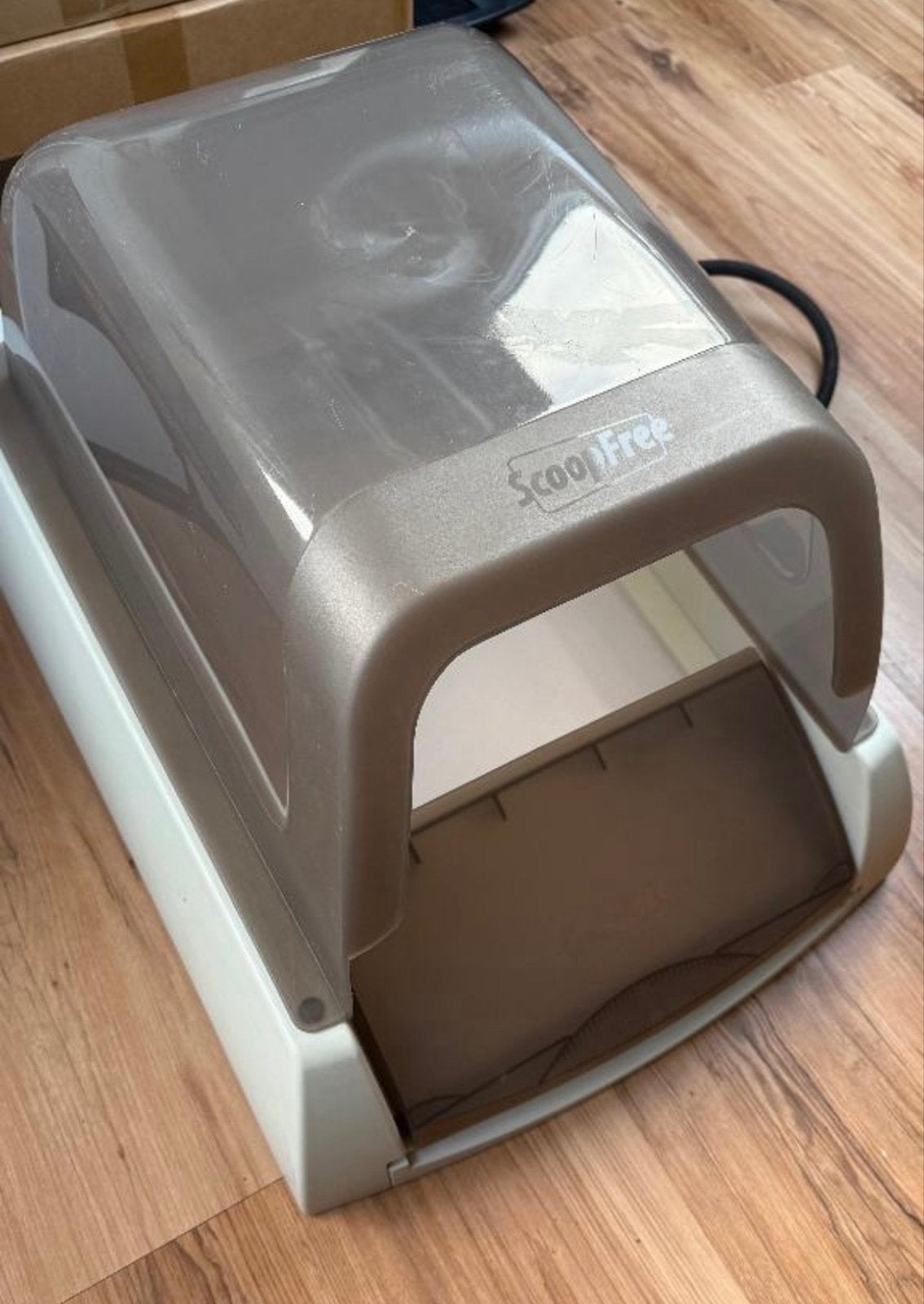 Scoopfree zelfreinigende kattenbak, Gesloten, ., Ophalen of Verzenden, Zo goed als nieuw