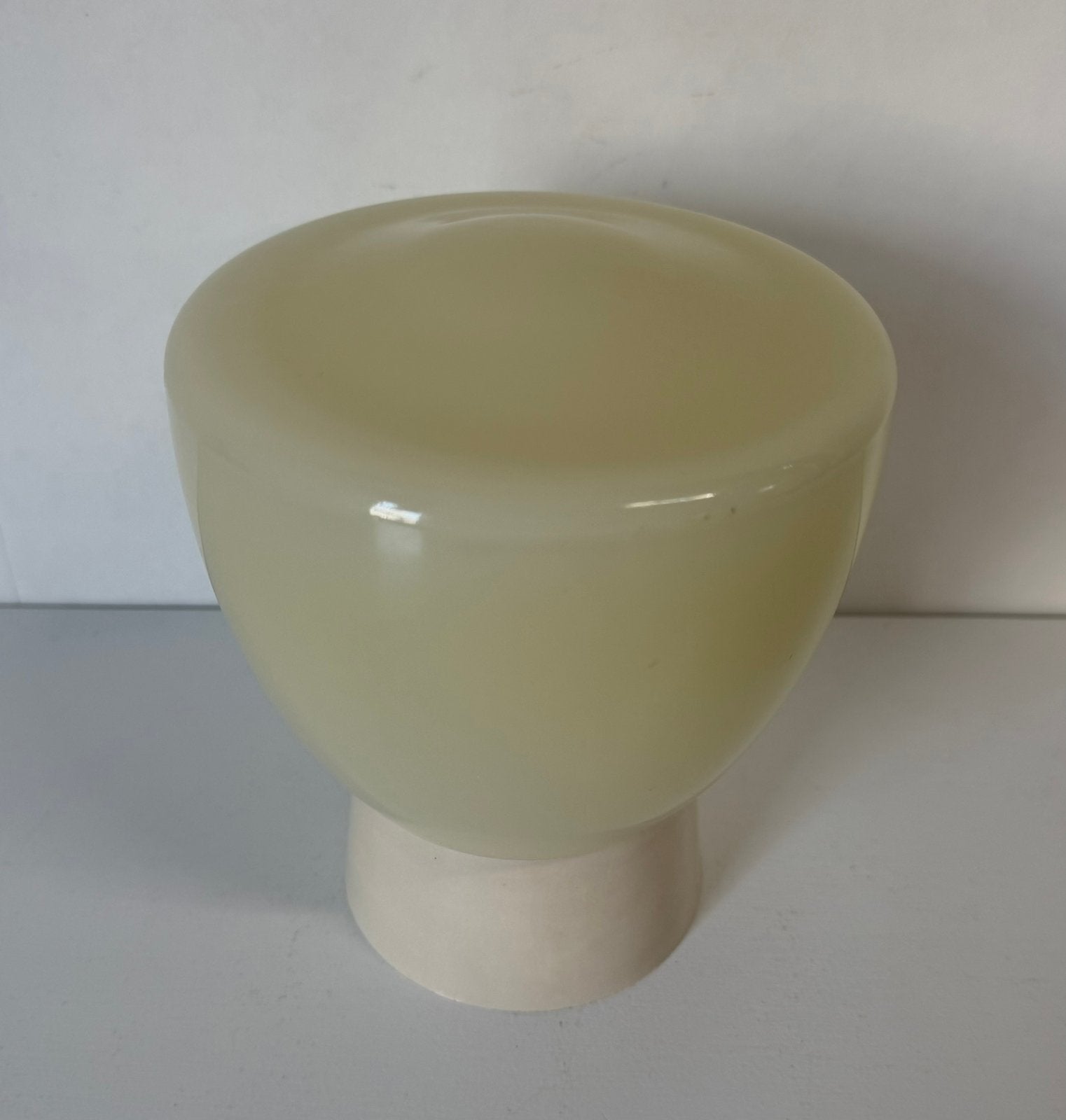 Vintage strakke sobere crème plafondlamp lamp, Ophalen of Verzenden, Zo goed als nieuw