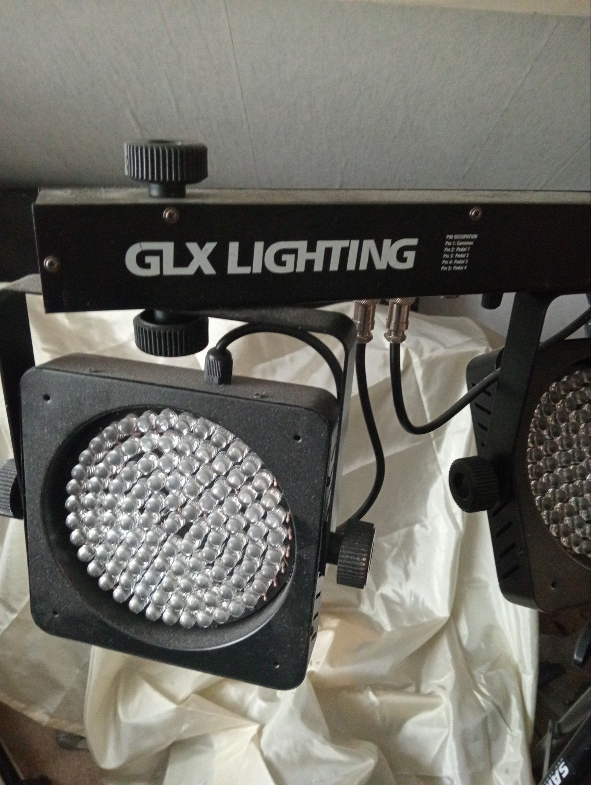 GLX Lighting LED Stage 4 Lichtbalk met Statief, Muziek en Instrumenten, Ophalen, Gebruikt