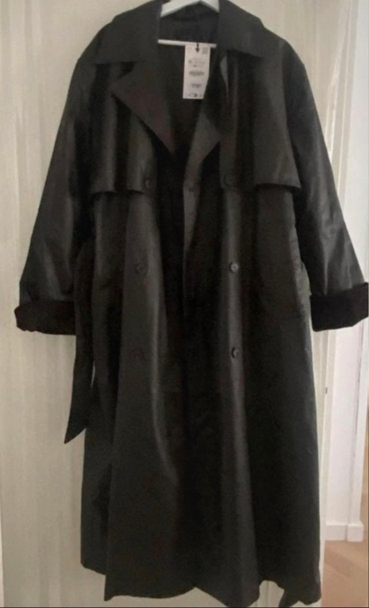 Trenchcoat maat M van de Zara., Kleding | Dames, Verzenden, Nieuw, Maat 38/40 (M), Bruin