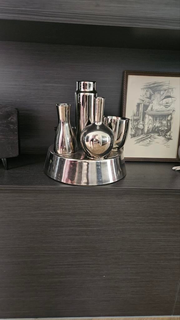 Pols potten hong kong vase, Ophalen of Verzenden, Zo goed als nieuw