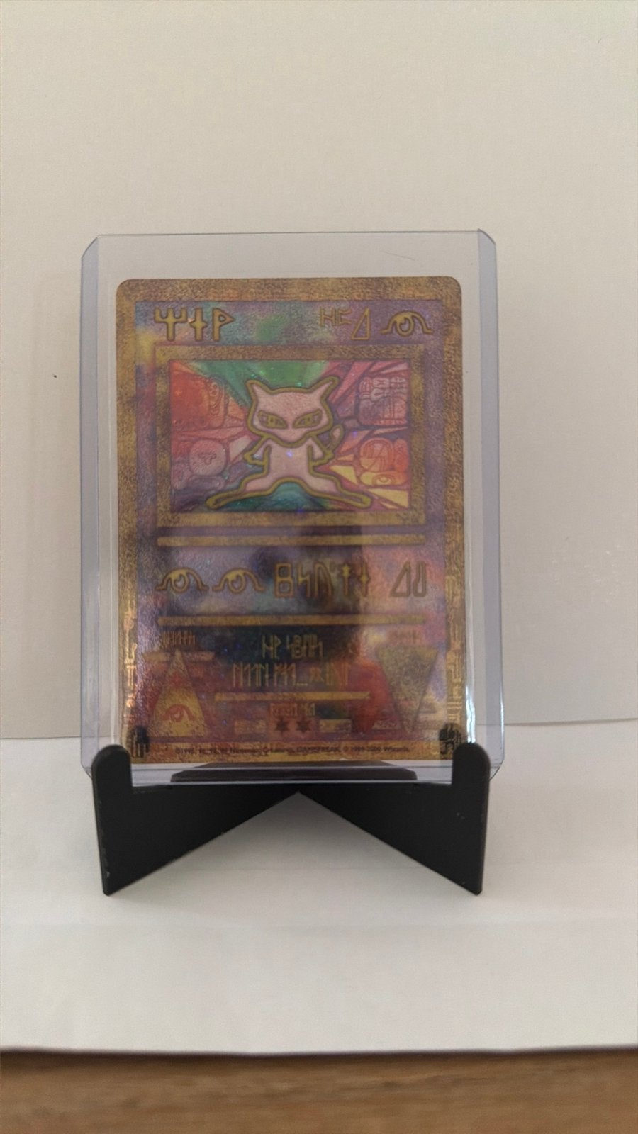 Pokemon kaart ancient mew, Verzenden, Zo goed als nieuw