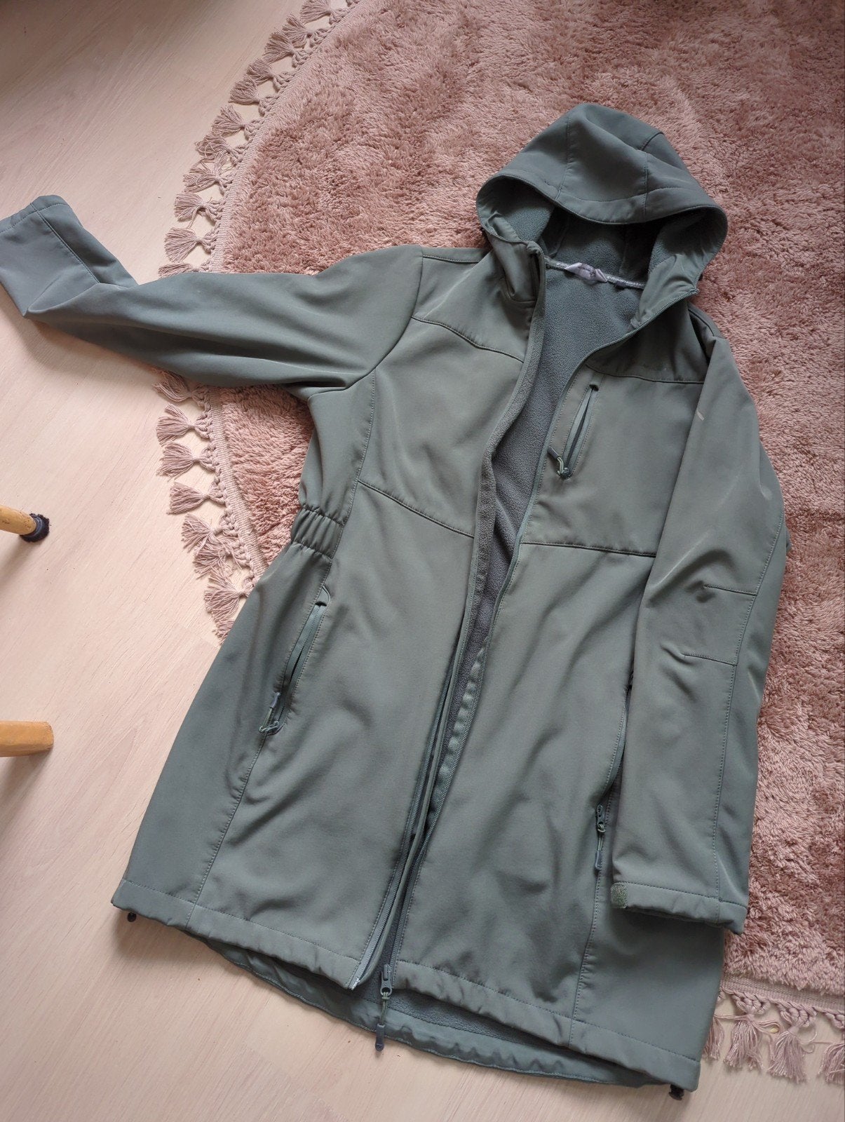 Mountain Peak Softshell Jas - Maat L groen, Maat 42/44 (L), Ophalen of Verzenden, Zo goed als nieuw, Mountain Peak