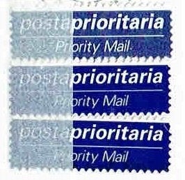 Zwitserland Priority strookjes pf, Verzenden, Postfris, Overige thema's