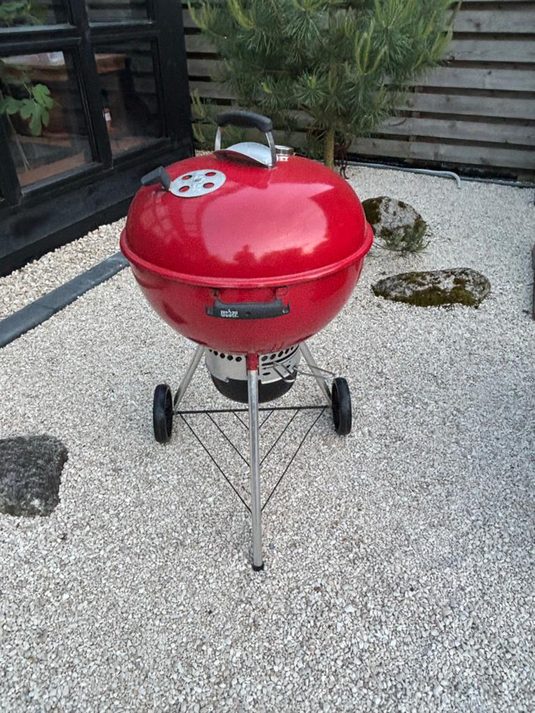 Weber master touch limited edition Rood, Ophalen, Gebruikt