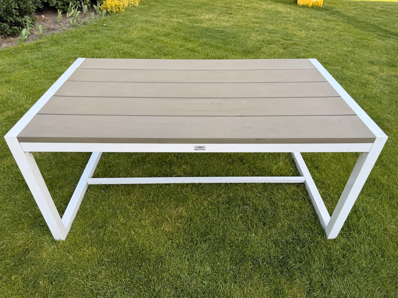 Tuintafel - 92x160, Ophalen, Gebruikt, Rechthoekig, Metaal