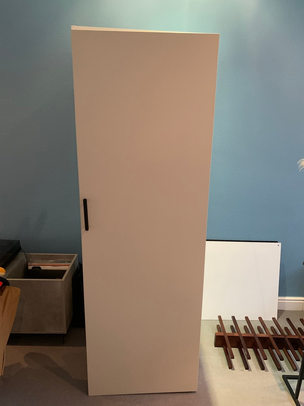 IKEA Skatval/Platsa Kast met lichtbeigedeur, Ophalen, Overige materialen, Gebruikt, 50 tot 100 cm
