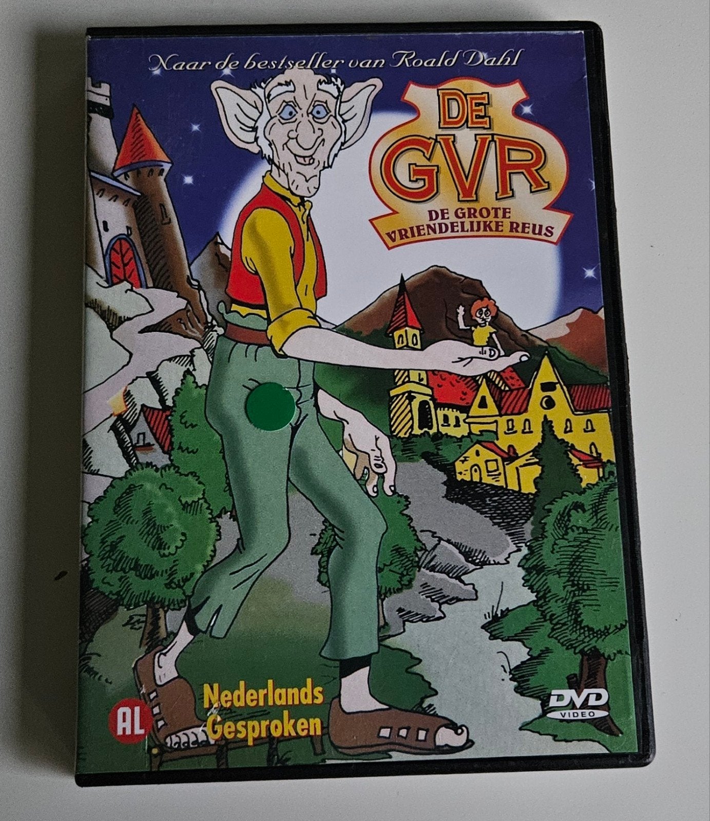 De GVR, De Grote Vriendelijke Reus, tekenfilm, Alle leeftijden, Ophalen of Verzenden, Gebruikt