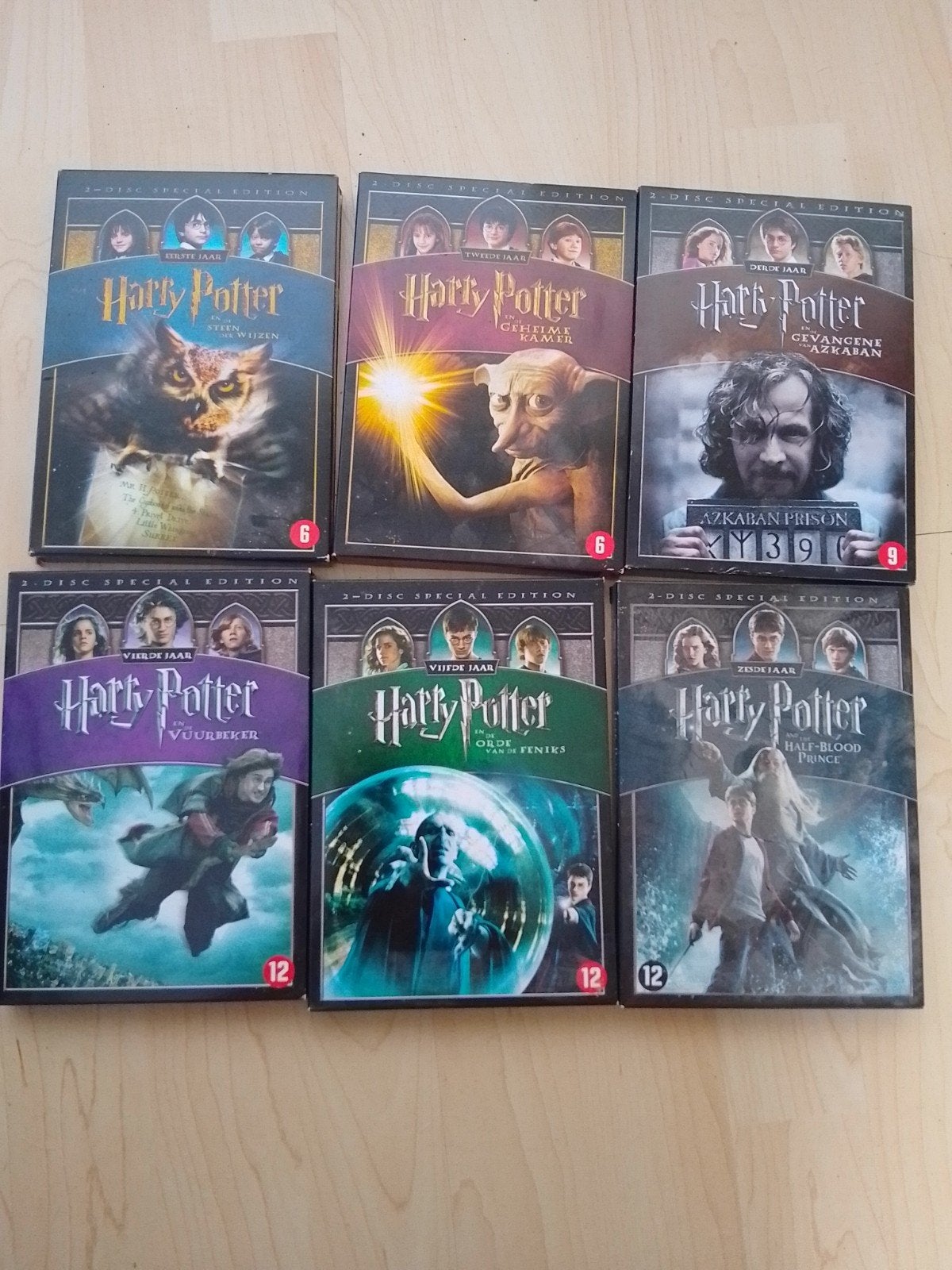 zeer nette Harry Potter Films Wordt Niet Verzonden, Vanaf 12 jaar, Ophalen, Zo goed als nieuw