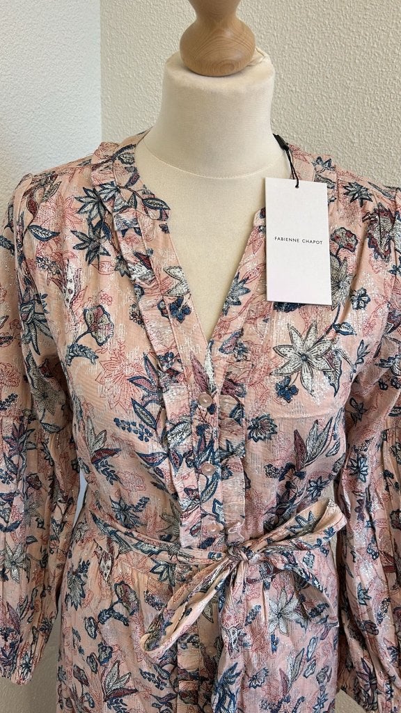 NIEUW Fabienne Chapot maat 36 pink batik jurk 929, Nieuw, Ophalen of Verzenden, Fabienne Chapot, Roze