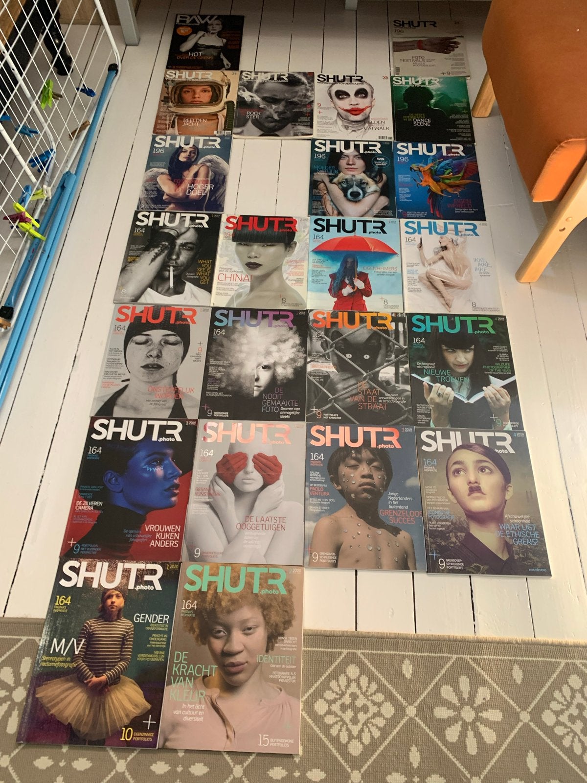 SHUTR tijdschriften - Diverse edities, Ophalen, Gelezen, Overige typen