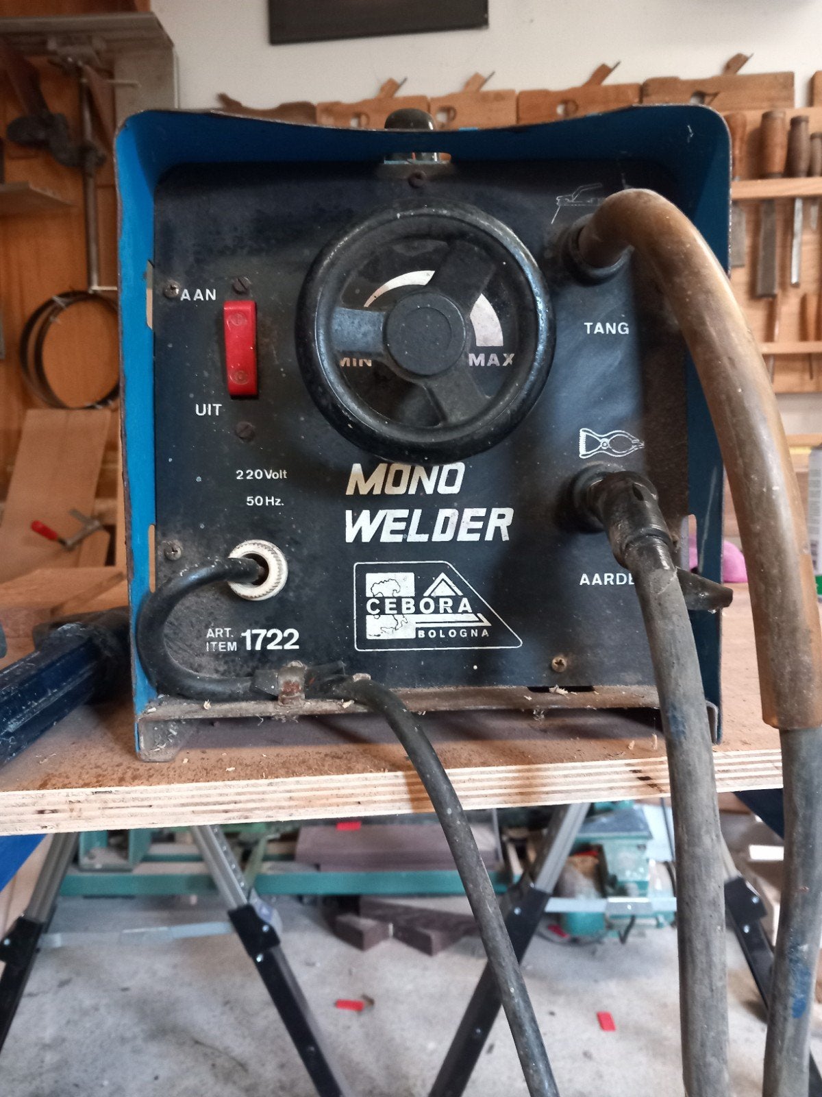 Cebora Mono Welder 1722 - Gebruikte Lasapparaat, Ophalen, Gebruikt, Minder dan 150 ampère, Elektroden