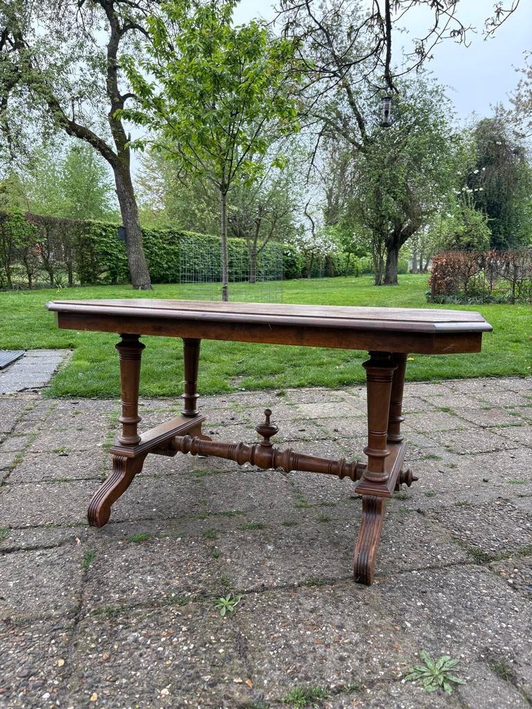 Mahonie salon tafel, Ophalen