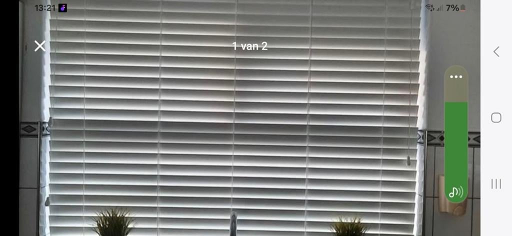 Taupe kleurige PVC JALOEZIEËN, Ophalen of Verzenden, Nieuw