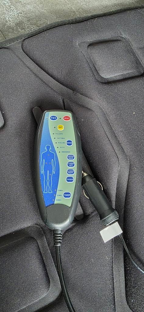 Auto Massage Stoel met Verwarming - Comfort Onderweg, Ophalen, Gebruikt