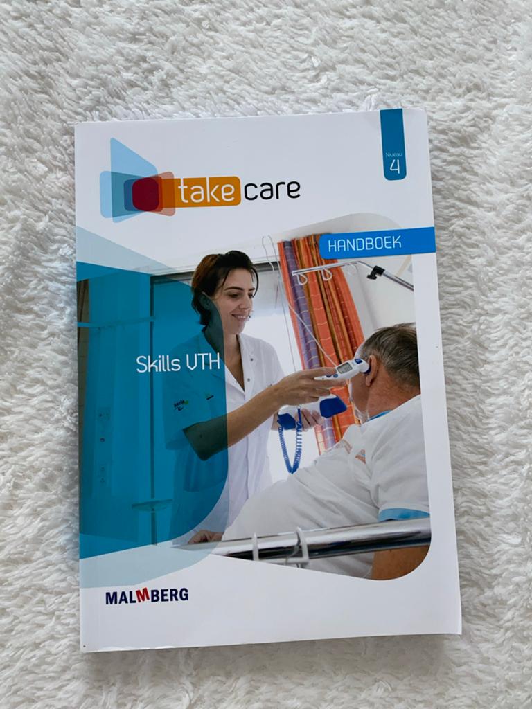 Take Care Handboek Skills VTH Niveau 4 Malmberg, Ophalen of Verzenden, Gamma, Zo goed als nieuw, MBO