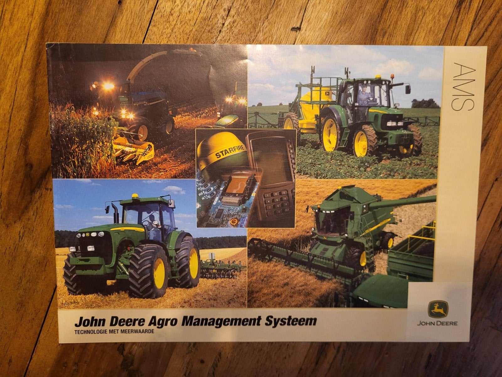tractor folder John Deere AMS, Ophalen of Verzenden, Zo goed als nieuw
