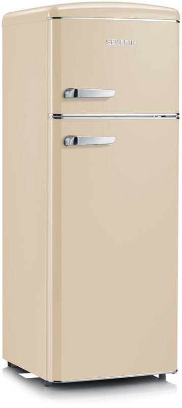 Severin Retro Koelkast 8933 - Vrijstaand - Beige, Witteweg 60, 1431 GZ Aalsmeer, Servicenl@severin.com, 200 liter of meer, Met aparte vriezer