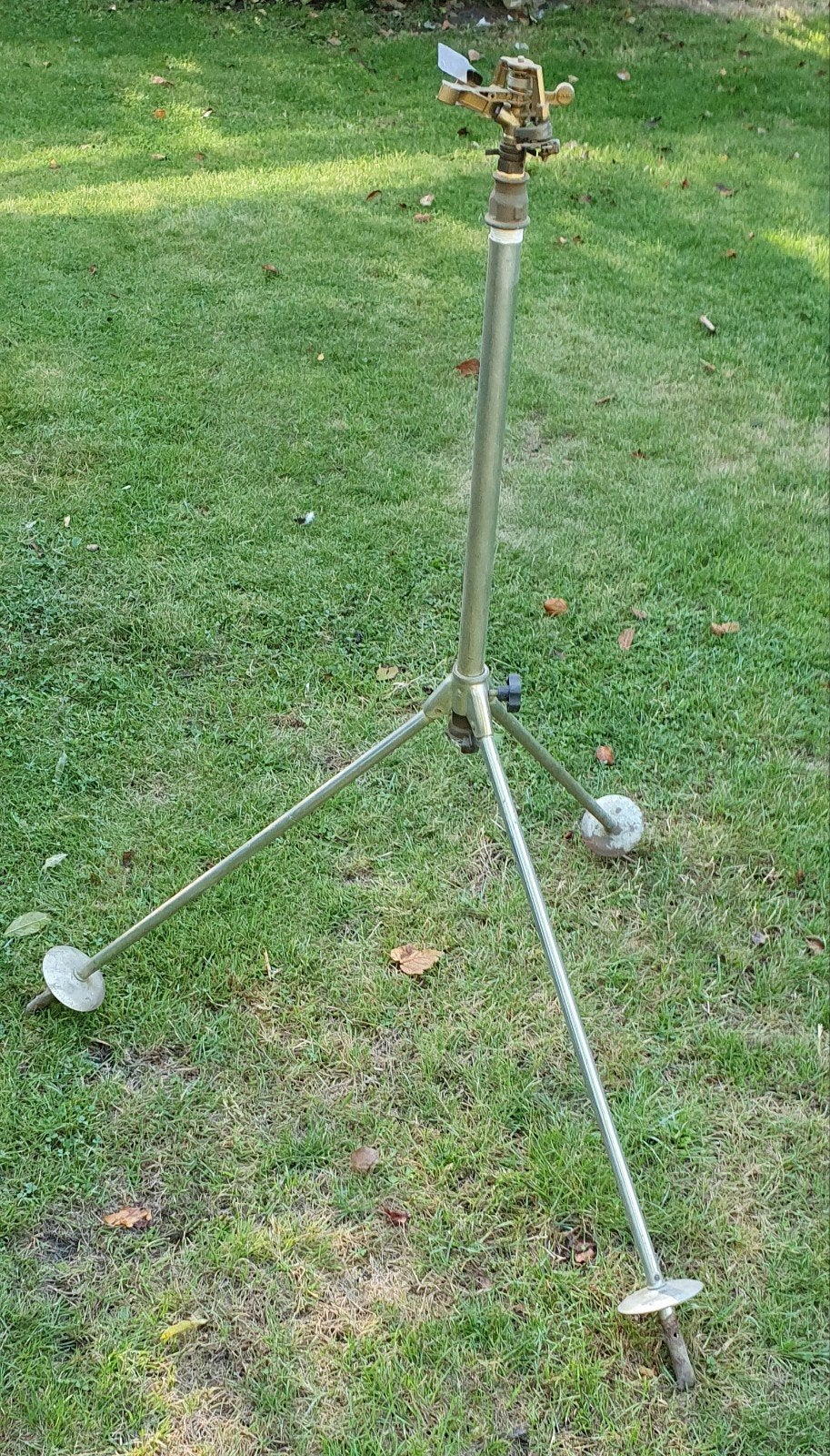 Sproeier op statief, Tuin en Terras, Tuinsproeiers, Ophalen of Verzenden, Gebruikt, Kanonsproeier
