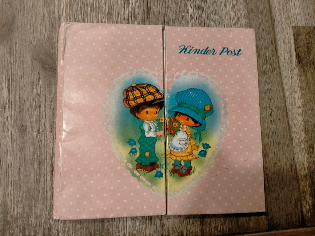 Kinder post vintage enveloppen soort Holly Hobby kinderpost, Ophalen of Verzenden, Overige figuren, Gebruikt, Overige typen