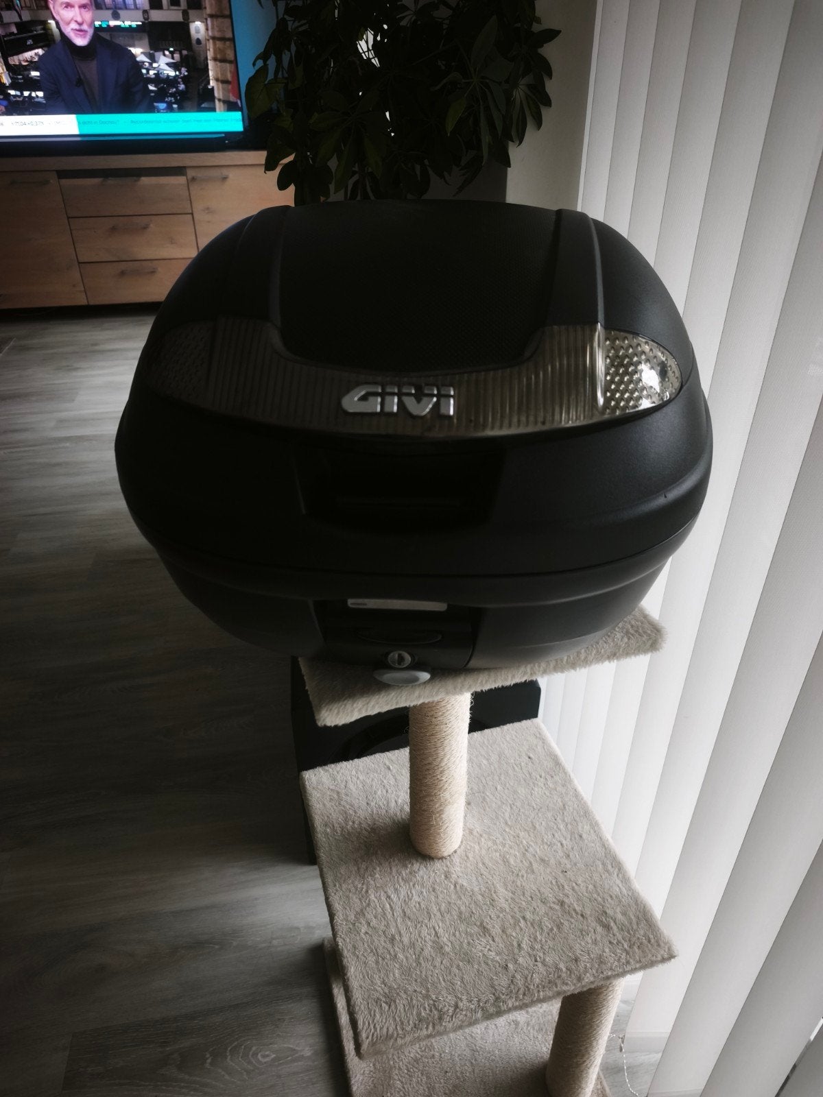 Givi Topkoffer 30 Liter   in nette staat met lichte gebruik, Motoren, Ophalen of Verzenden, Gebruikt