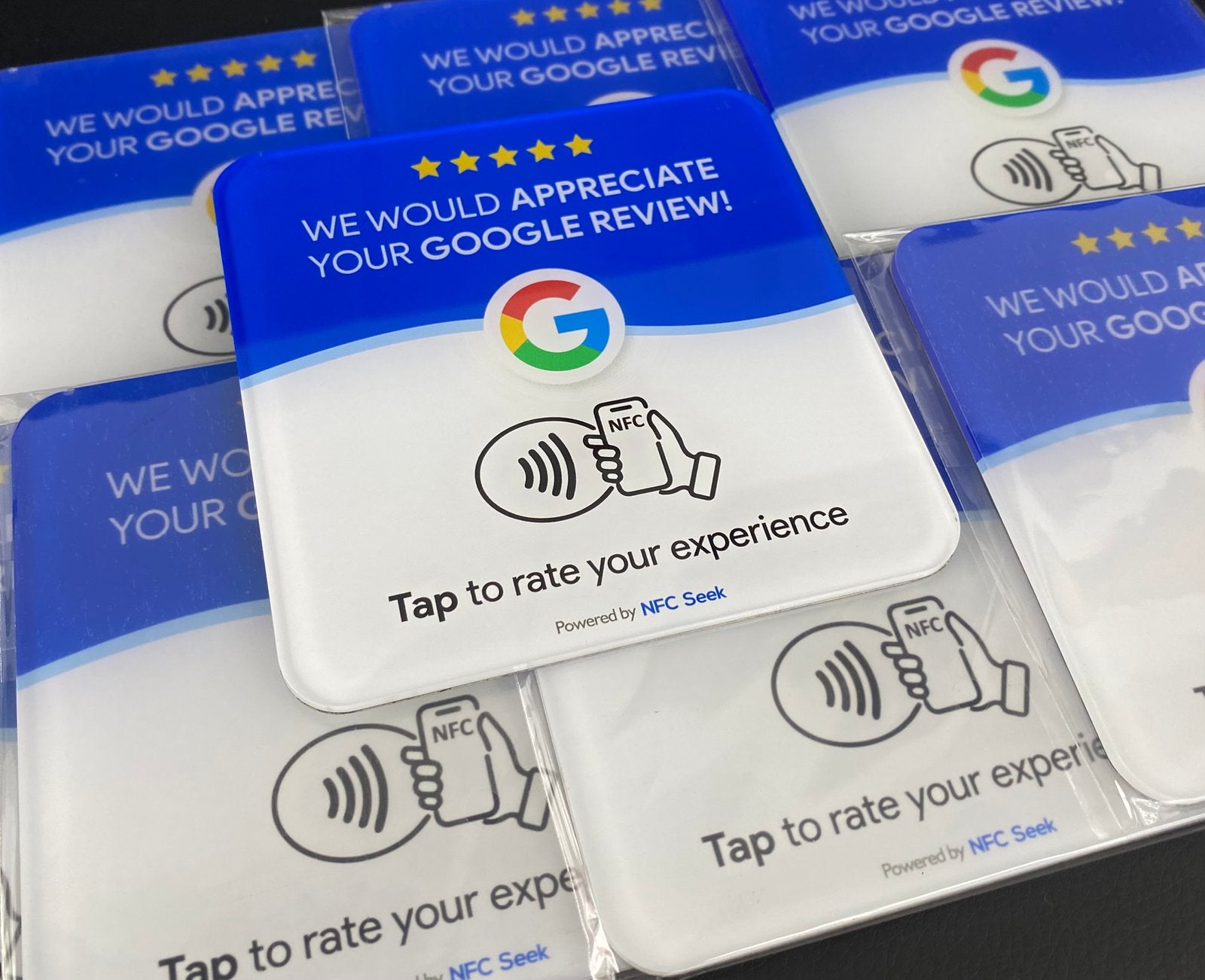 NFC google review cards, Ophalen of Verzenden, Zo goed als nieuw, Gehele gezicht