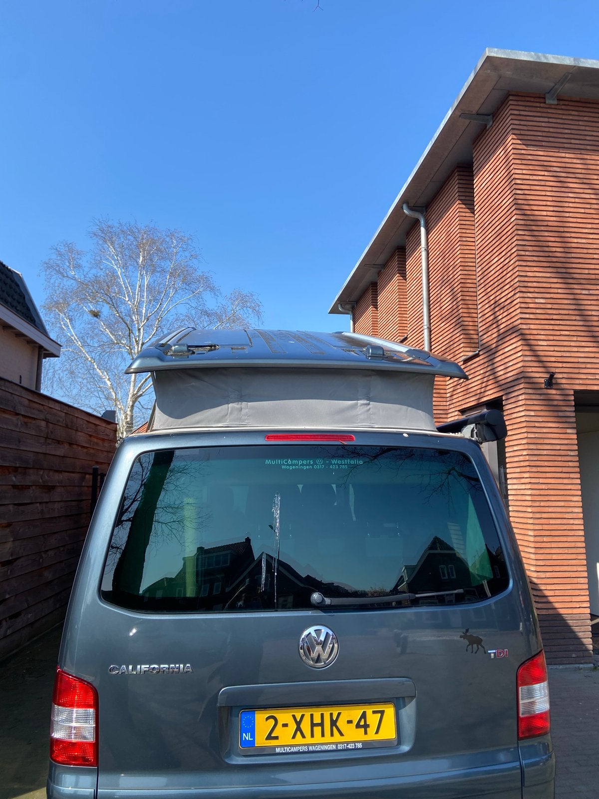 Volkswagen California T5.1 Hefdak Camper, Caravans en Kamperen, Koelkast, 4 tot 5 meter, 5 tot 6 meter, Tot en met 4