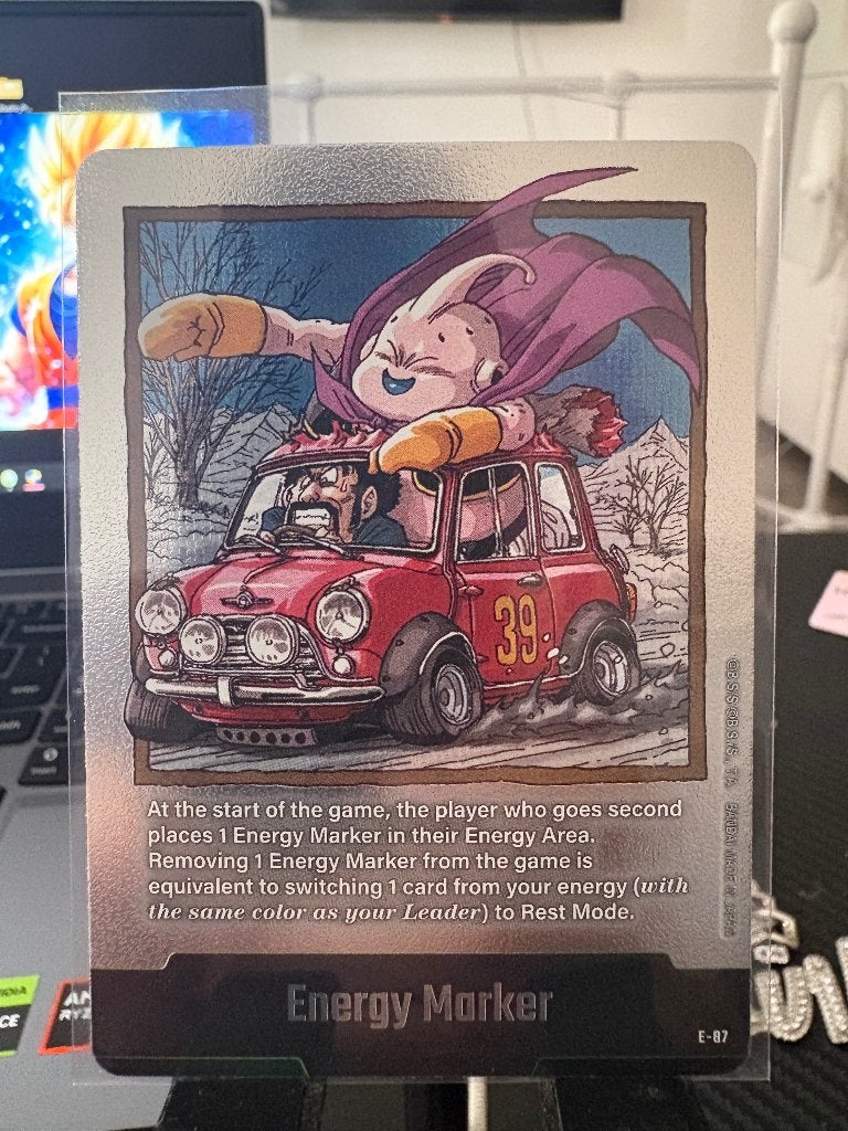 Energy marker e-87 majin buu fusion world kaart, Hobby en Vrije tijd, Verzamelkaartspellen | Pokémon, Ophalen of Verzenden, Zo goed als nieuw