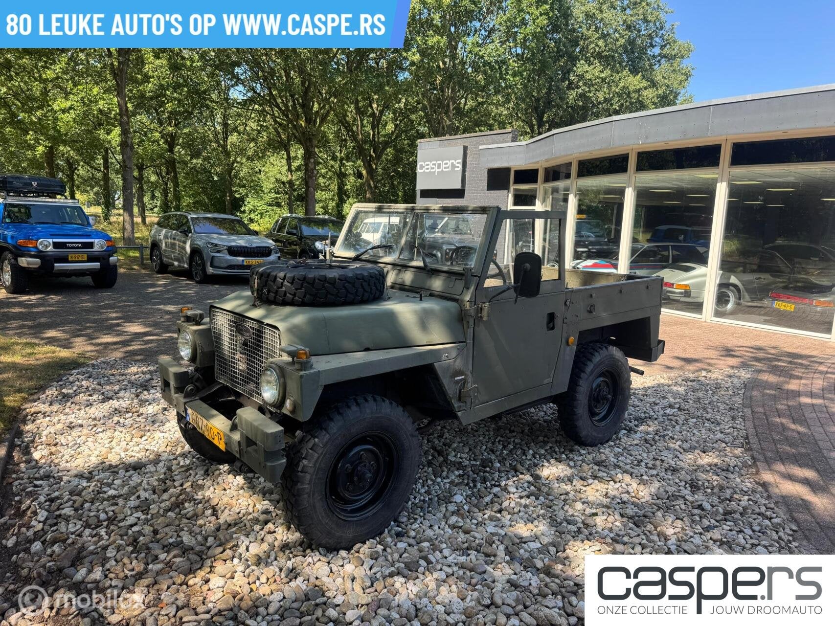 Land Rover Series III Lightweight (Half-Ton), 2286 cc, 4 stoelen, 14 km/l, Bedrijf