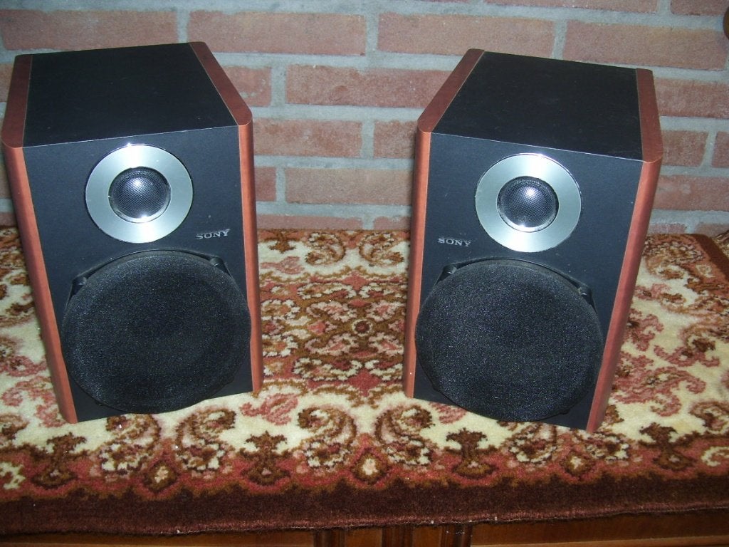BOXEN SONY, Stereo speakers, Ophalen of Verzenden, Zo goed als nieuw, 60 tot 120 watt