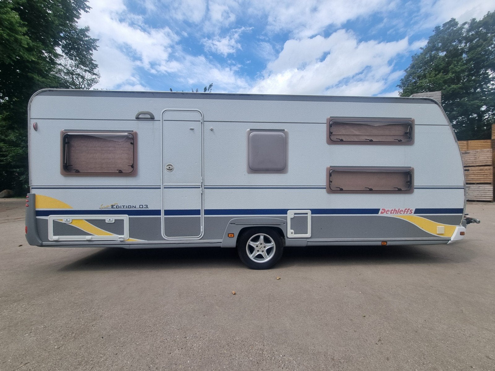 Keurige 6 pp caravan,  stapelbed,  modern licht detleffs, Particulier, Rondzit, Kachel