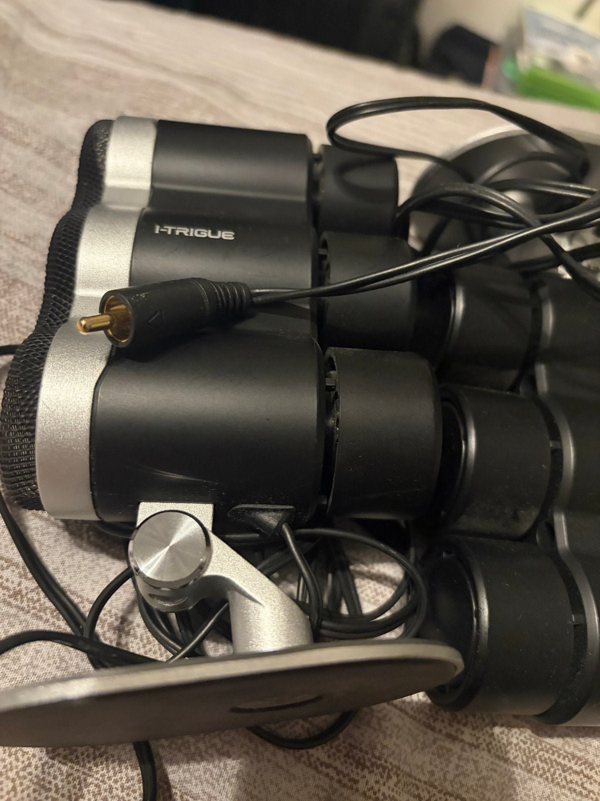 Creative I-Trigue 2.0 speakerset - 2x Zwart/Zilver, Overige merken, Stereo speakers, Gebruikt, Ophalen of Verzenden