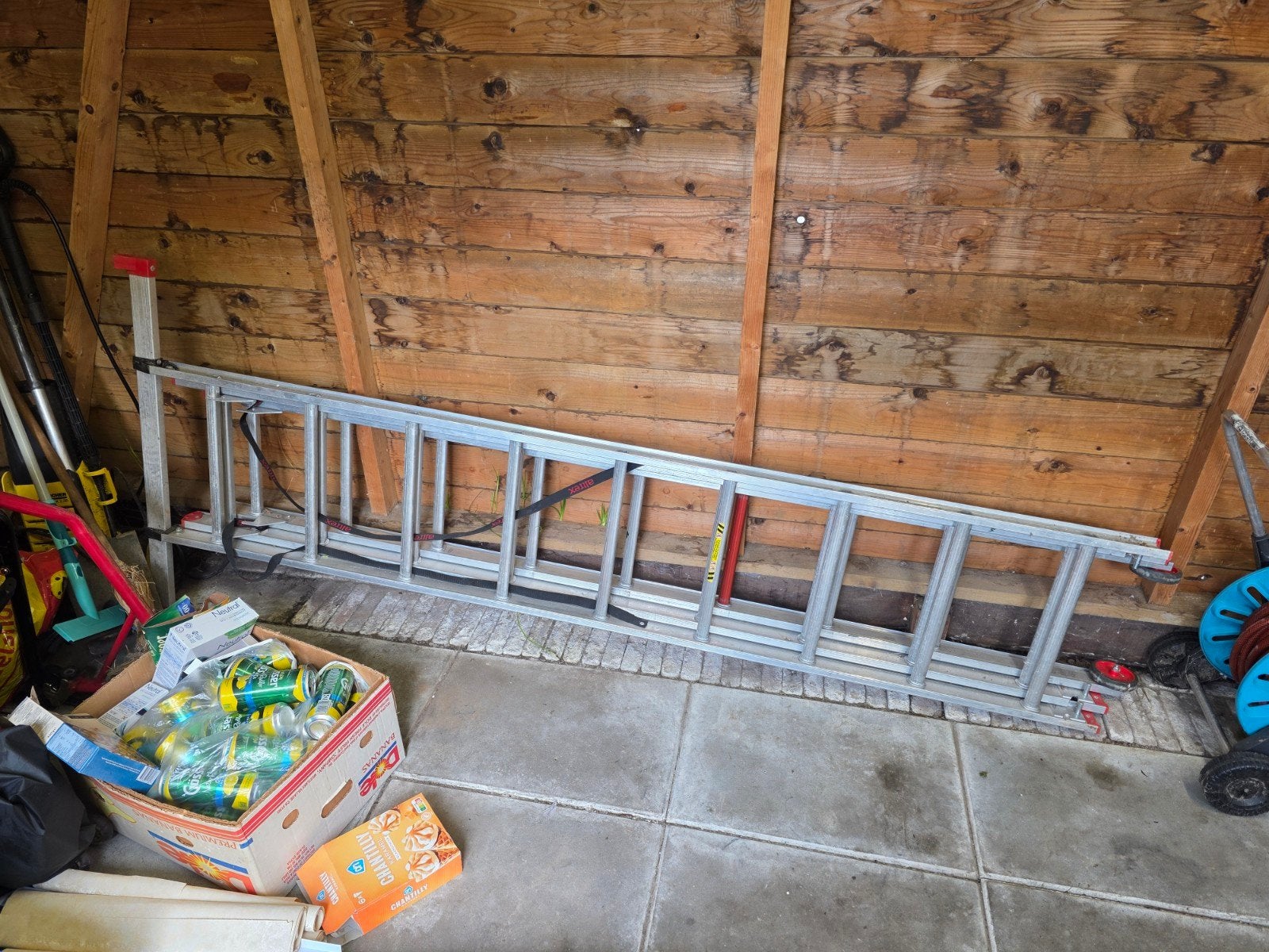 Altrex All Round AR 3060 Ladder - 3x9, 2.35m tot 5.90m, Ophalen