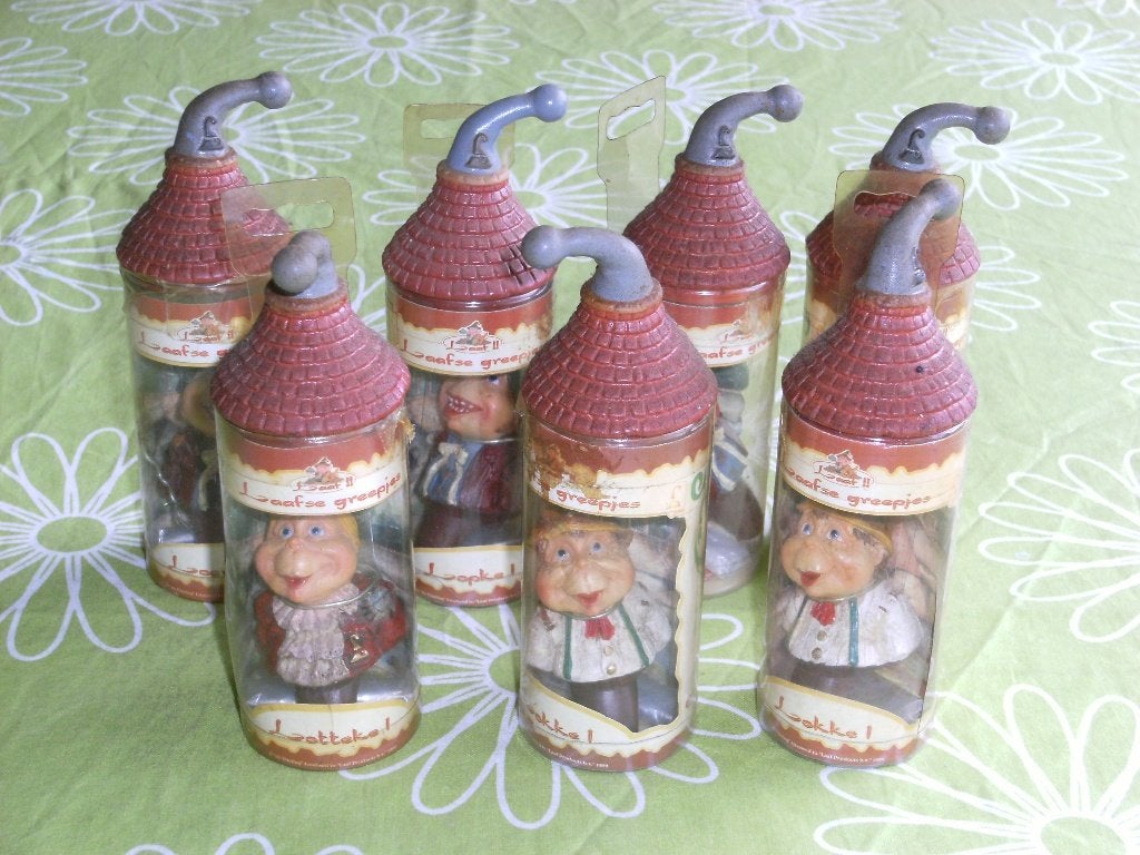 7x Laafse handgreepjes van de Efteling in 3 soorten, Verzamelen, Ophalen of Verzenden, Zo goed als nieuw, Overige typen